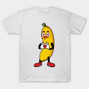 Cute in love Banana! T-Shirt